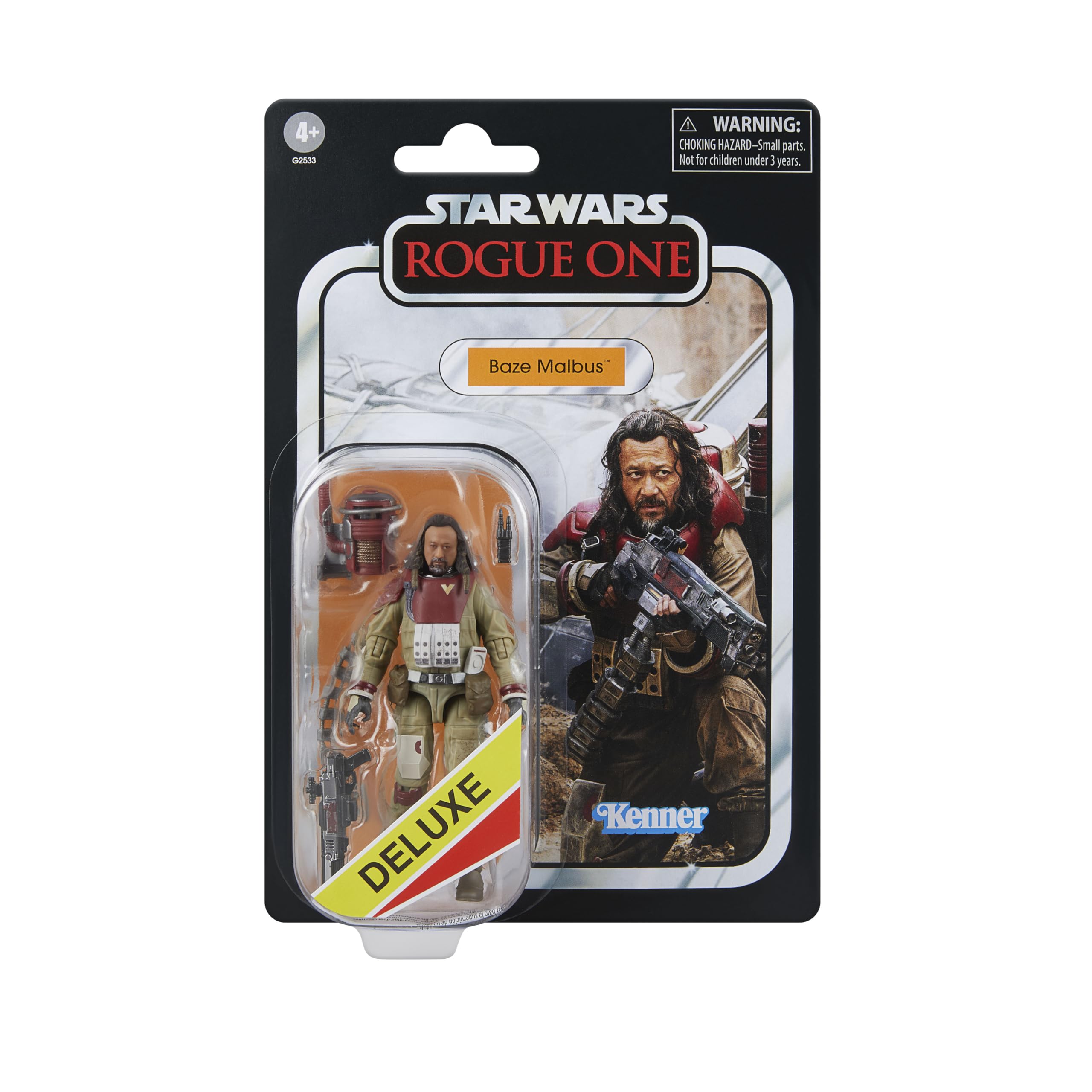 Star Wars The Vintage Collection Baze Malbus, Rogue One: A Story Premium Deluxe 9.5 cm Collectible Action Figure