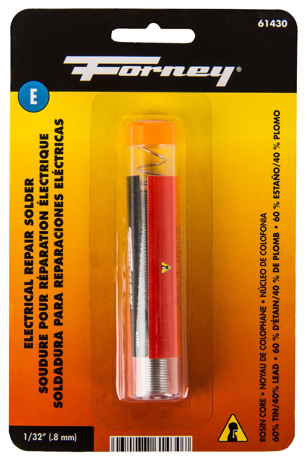 Forney 61430 Rosin Solder, 1/32