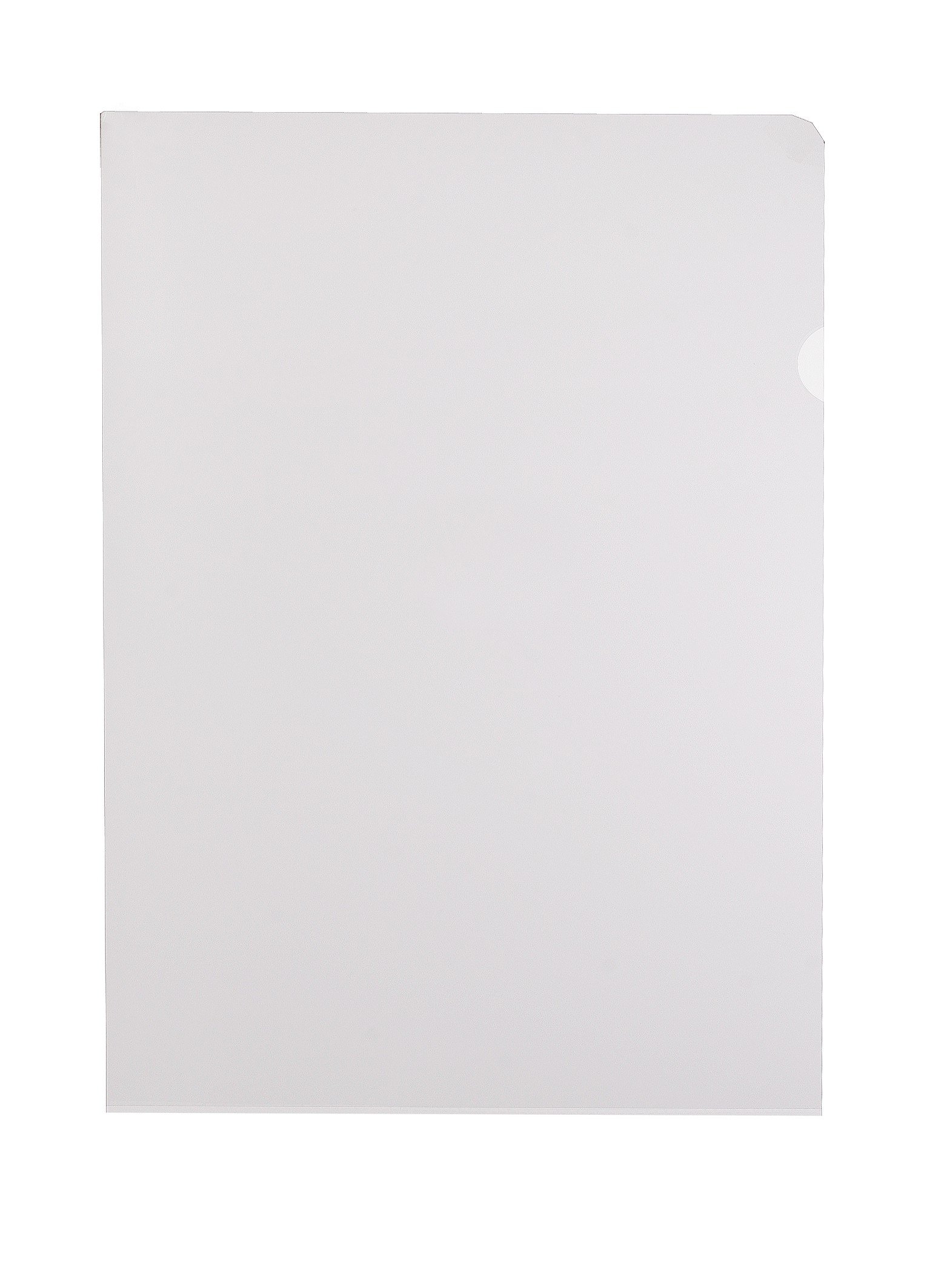 Sichthüllen Aktenhüllen Schutzhüllen A4 PP-Folie extra stark 120 my genarbt- 100 Sichthüllen (Transparent)