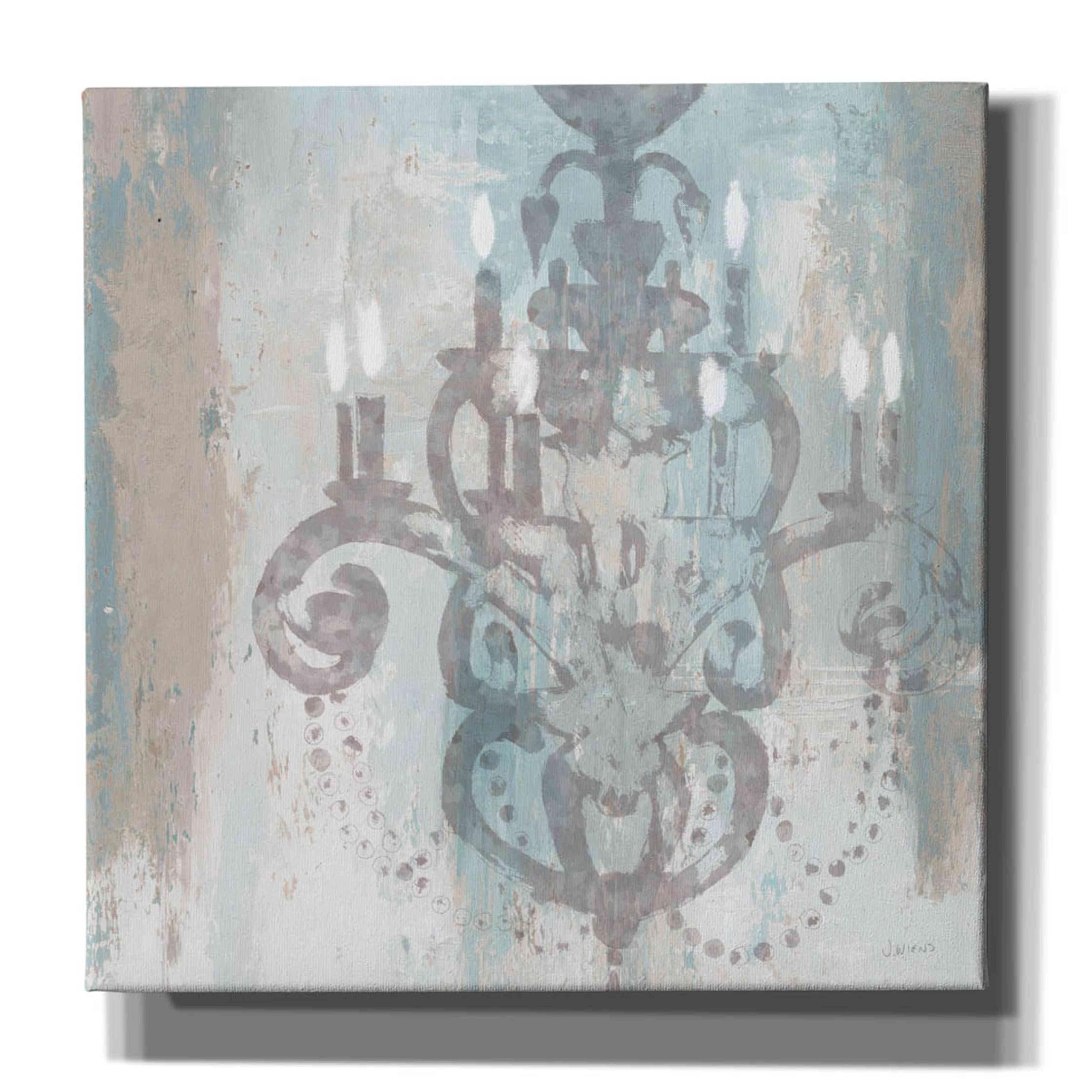 Epic Graffiti 'Candelabra Teal II' by James Wiens, Canvas Wall Art, 12
