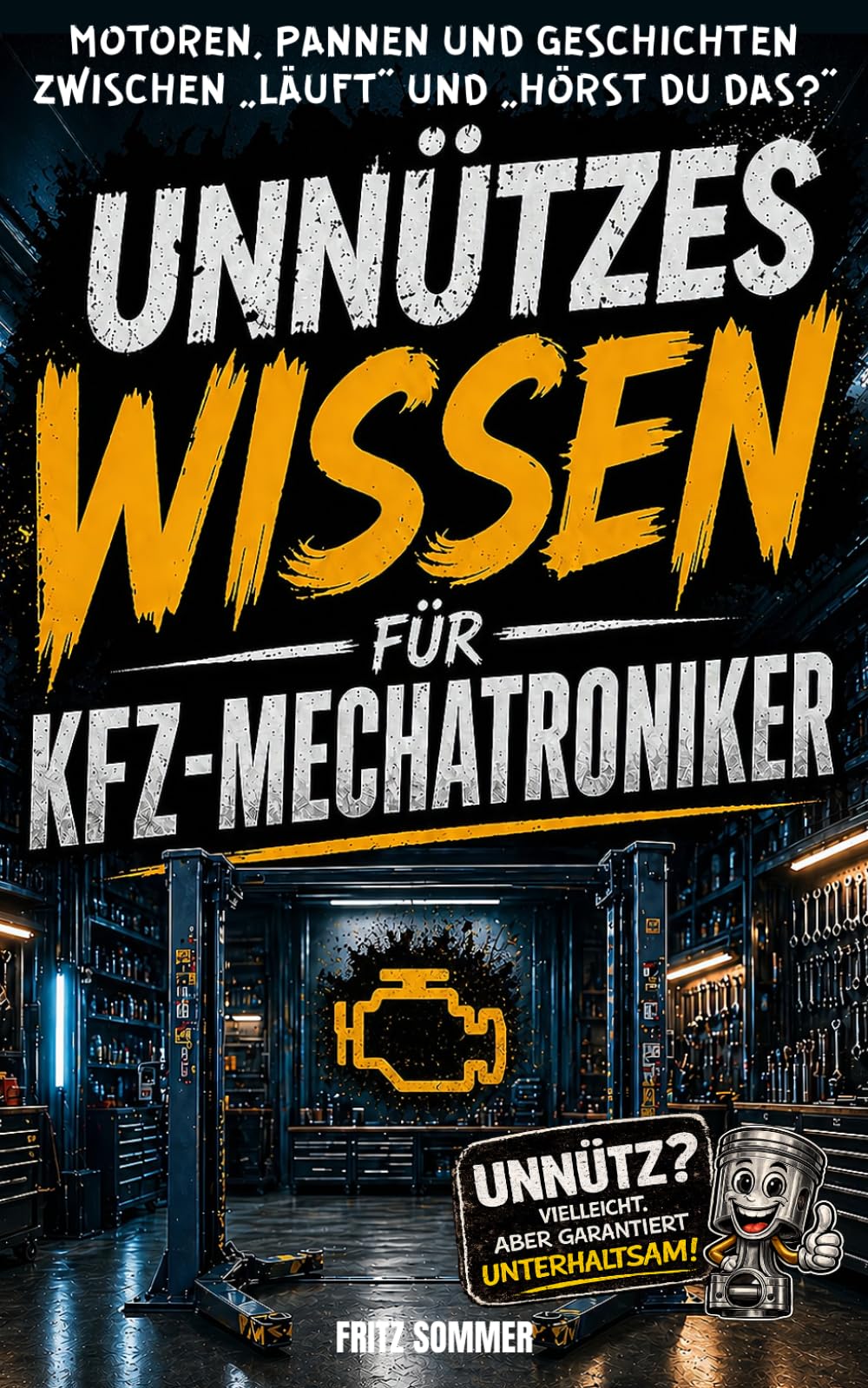 Unnützes Wissen für Kfz-Mechatroniker: Lustiges Geschenk mit überraschenden Geschichten aus Werkstatt, Motorenwelt und Schrauberalltag