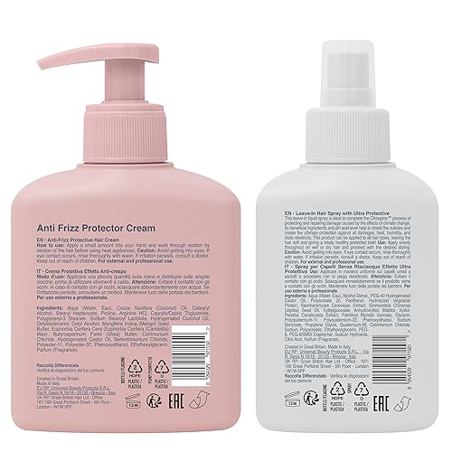 Miniatura 8 de Crema protectora antiencrespamiento y ultra protección sin enjuague Mist Duo – Protege del calor y los daños UV – Proporciona luminosidad suavidad e