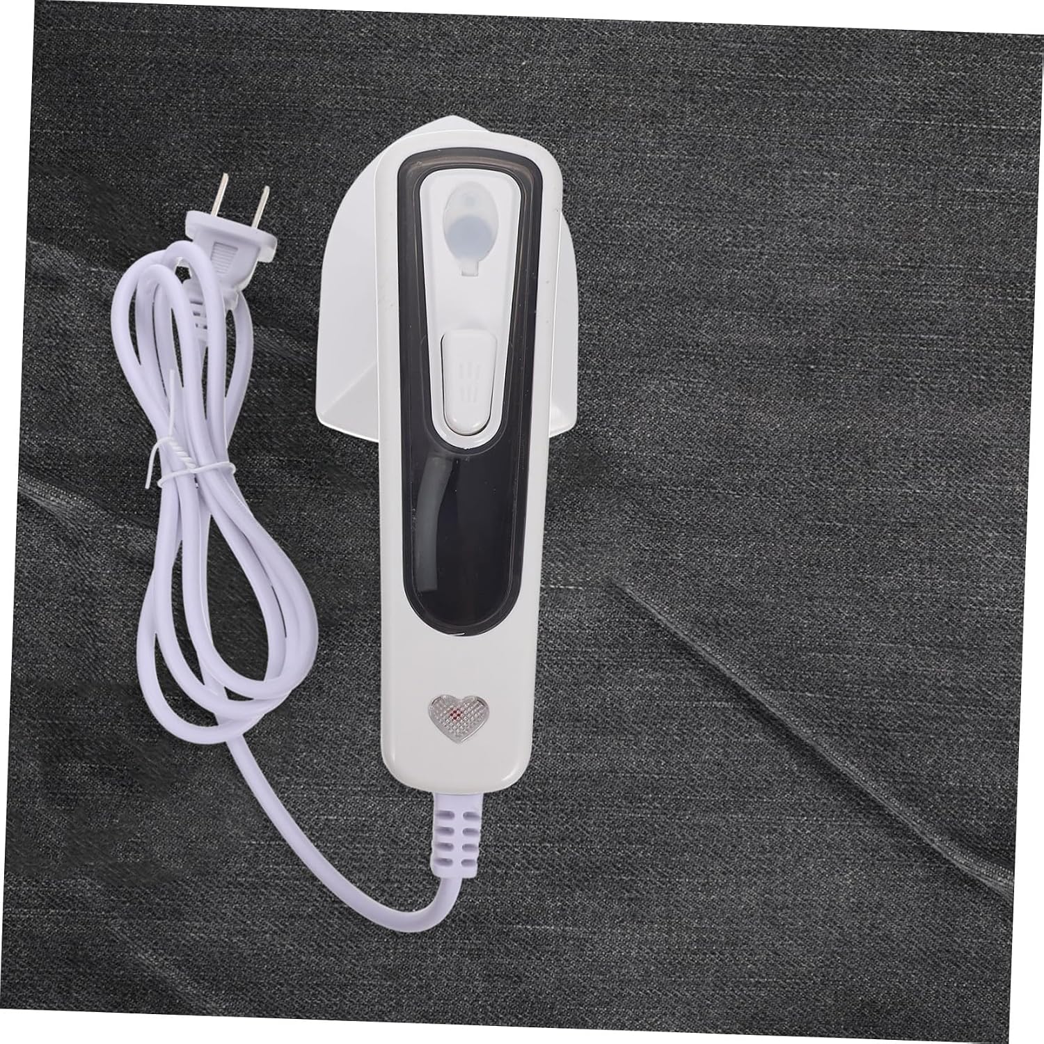 Portable Handheld Steamer Iron for Clothes Compact Garment Steaming Machine with Quick Heat Wrinkle Remover for Home and Travel Suitable for Curtains Pillowcases Acv White