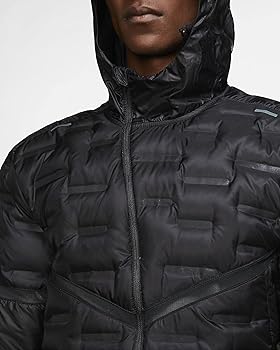 Nike Aeroloft ジャケット L ブラック Nike Therma-FIT ADV AeroLoft Men's Repel Down Running Jacket