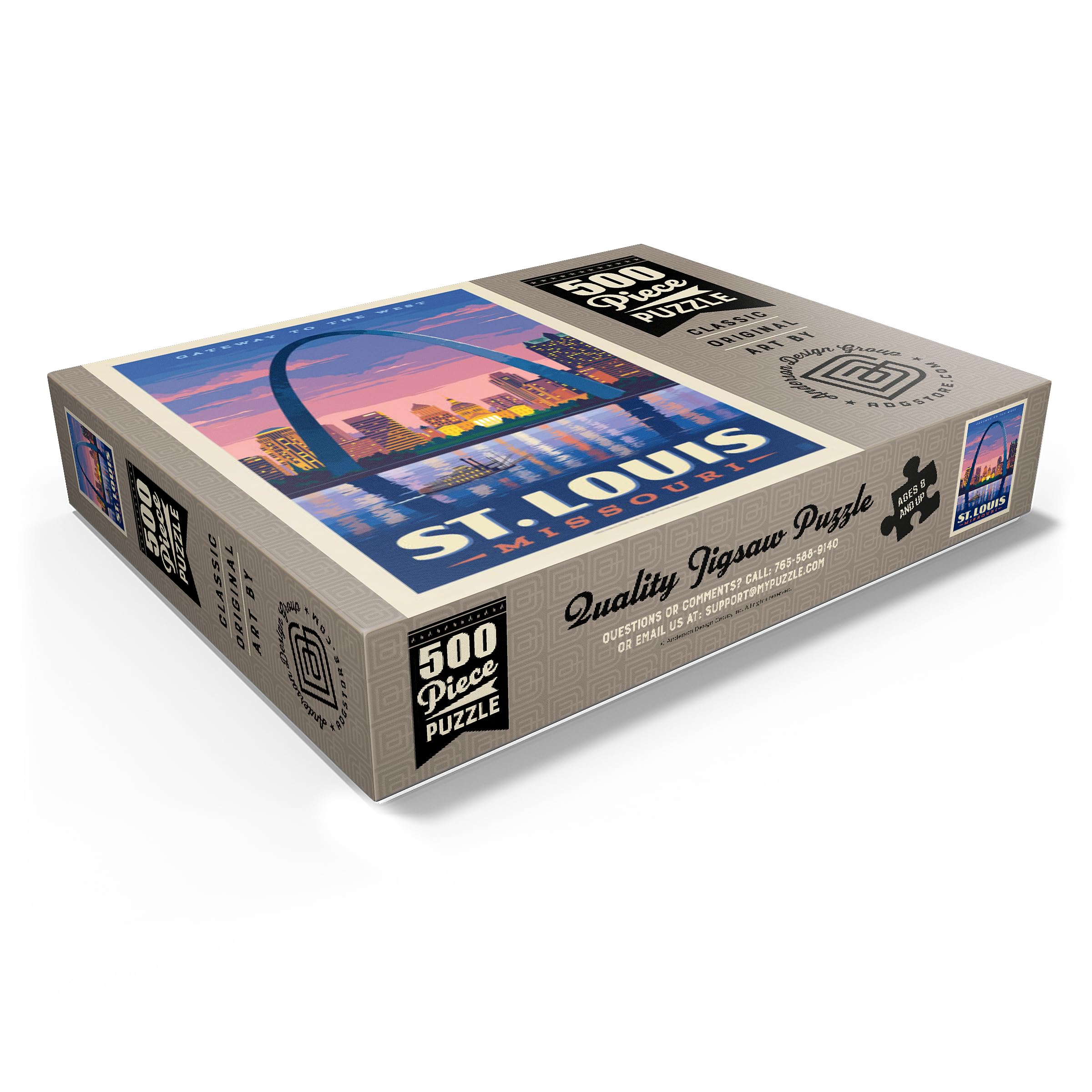 MyPuzzle Big Bend National Park: Birds – 500 Teile Premium Puzzle, 48x34 Cm, Klimakompensiert