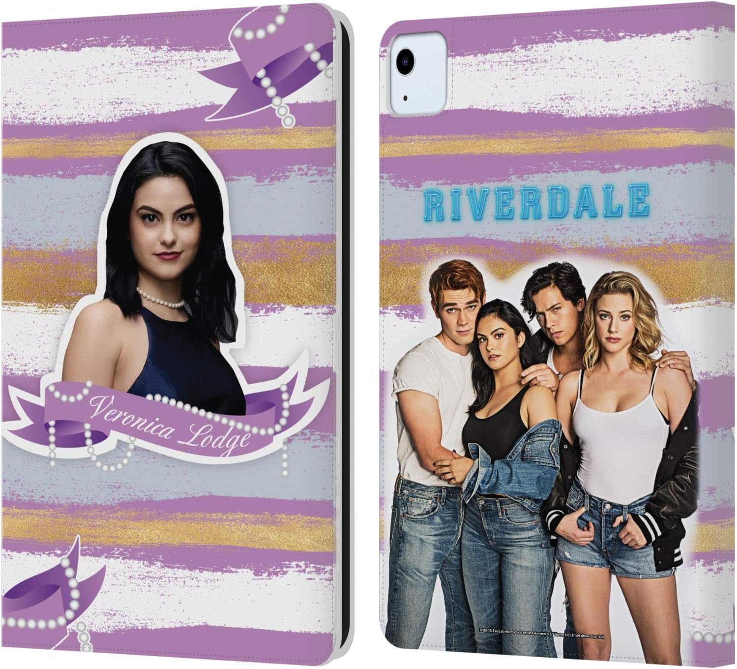 Head Case Designs Officially Licensed Riverdale Veronica Lodge Graphics Leather Wallet Case Compatible with Apple iPad Air 11 2020/2022/2024/2025