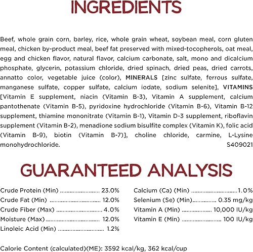 Miniatura 4 de Purina Beneful Originals con carne de res criada en granja, con carne real para perros, (4) bolsas de 3.5 libras