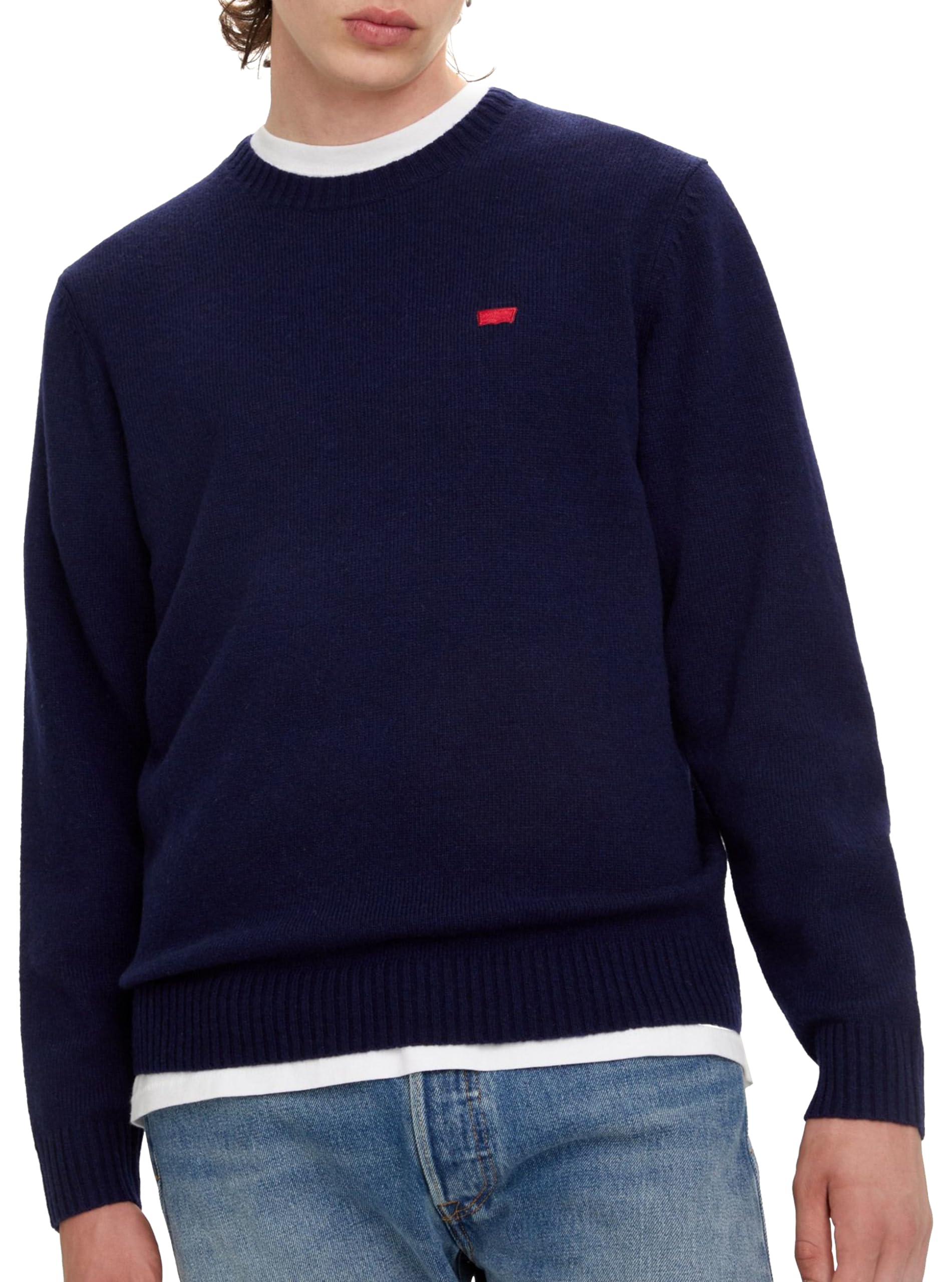 Levi's Herren Original Housemark Sweater Sweatshirt