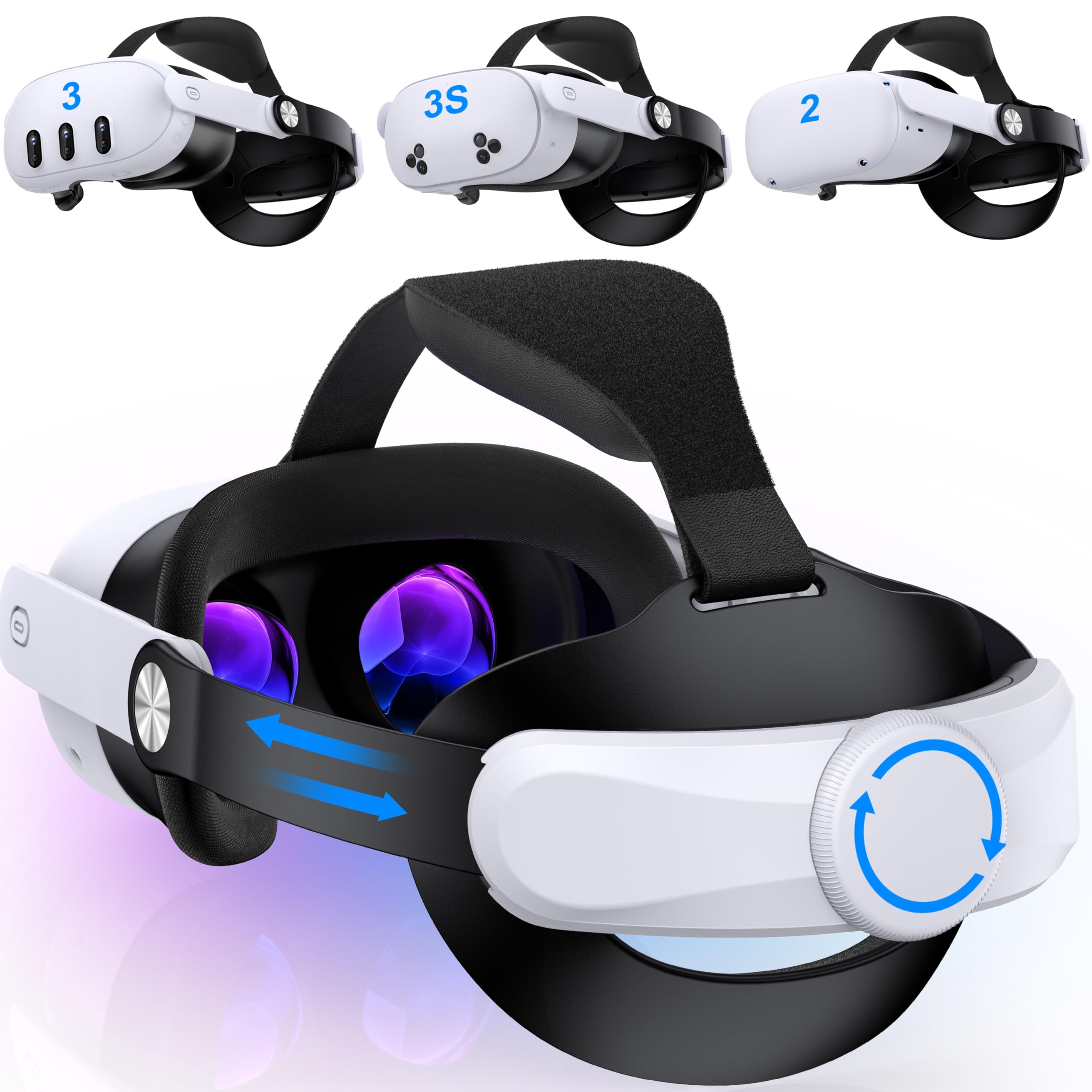  Quest 3S Elite ストラップ セット　シリコン接眼部付き Amazon | [Aubika] ヘッドストラップ 対応 Meta Quest 3S/Quest