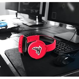NFL Atlanta Falcons Wireless Bluetooth Headphones, Team Color