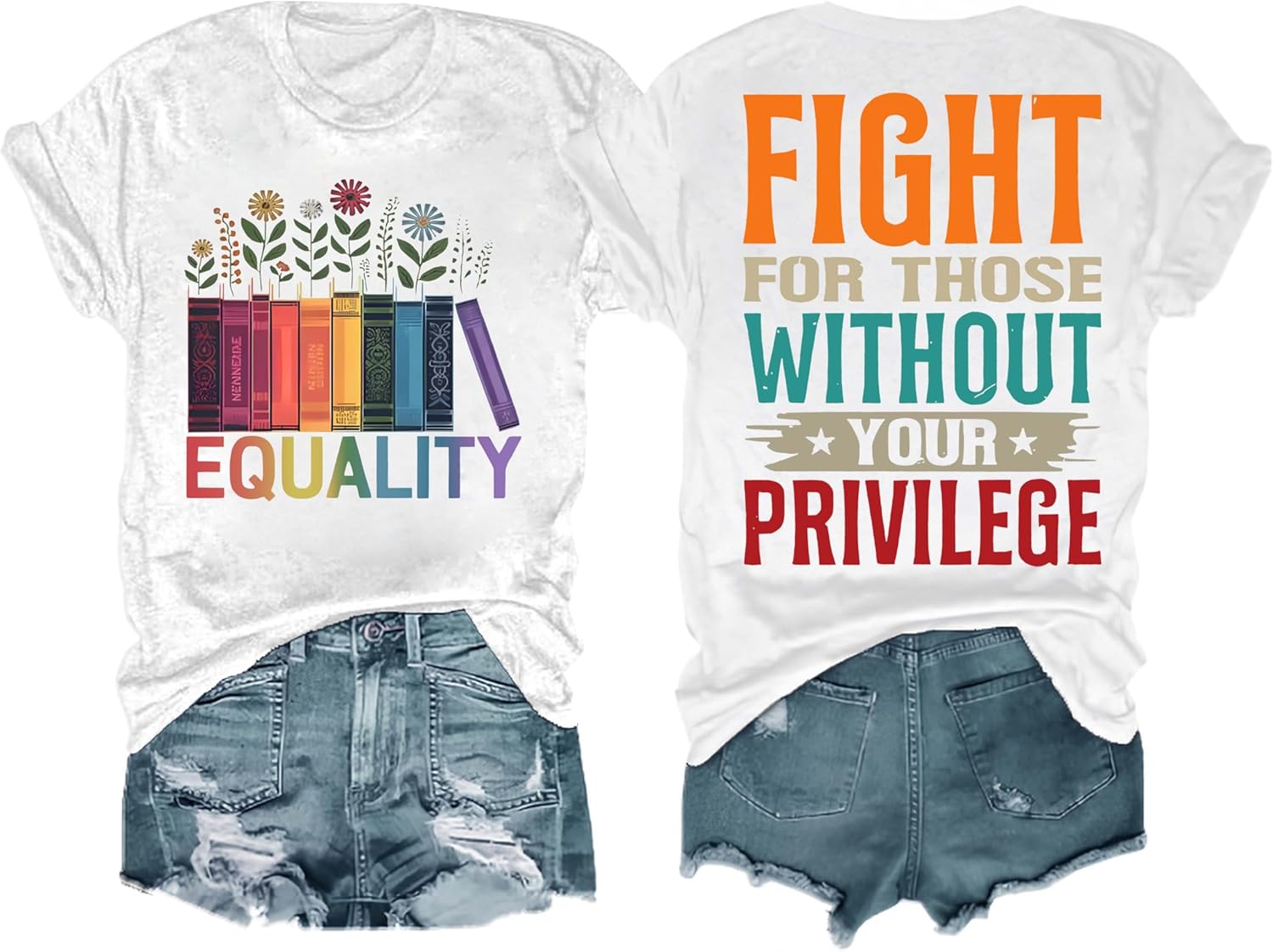 Fight for Those Without Your Privilege Shirt Fight for Those Shirts for Women Men - Image 4