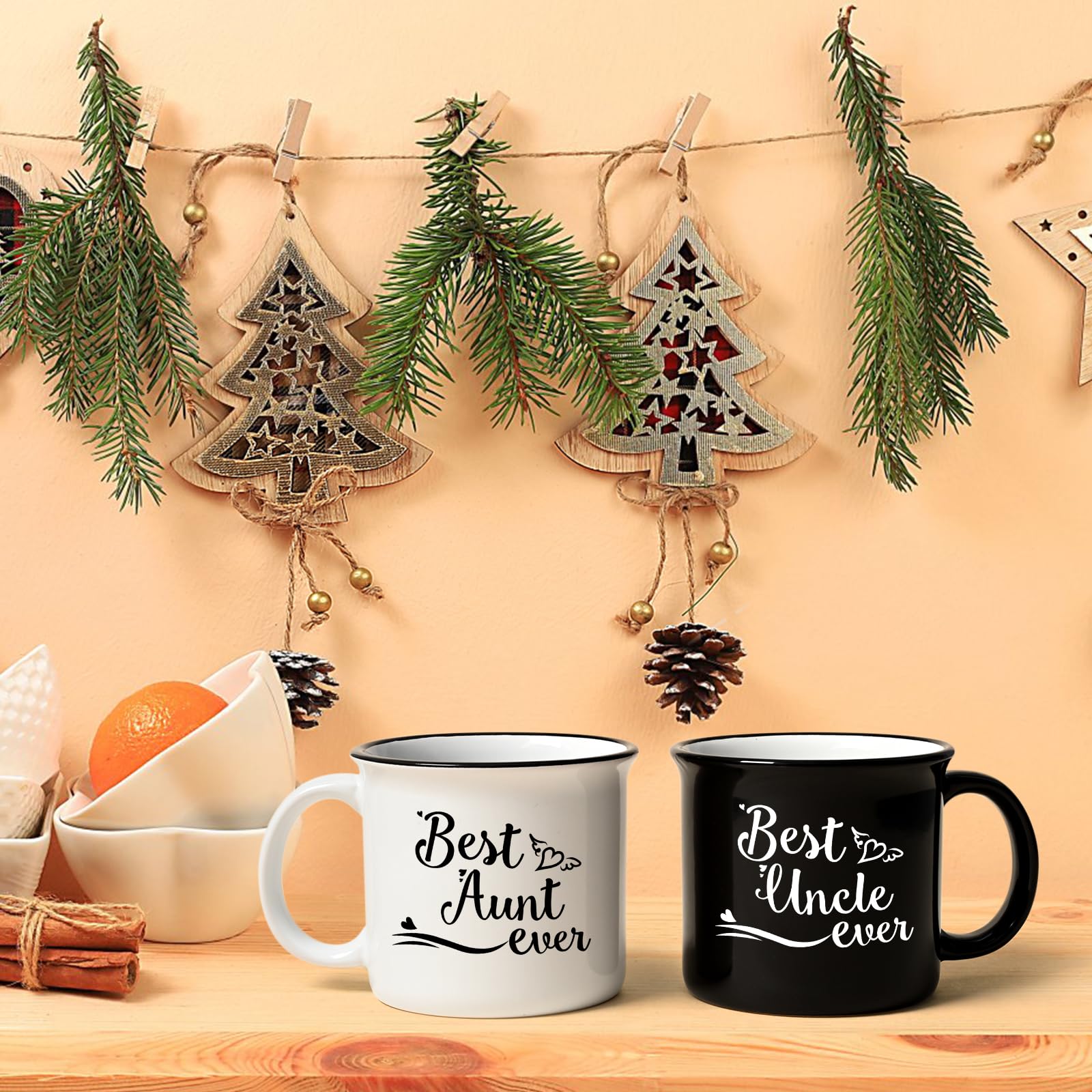 Snapklik.com : Aunt And Uncle Gift, Best Uncle & Aunt Mug Set 2 Pack ...