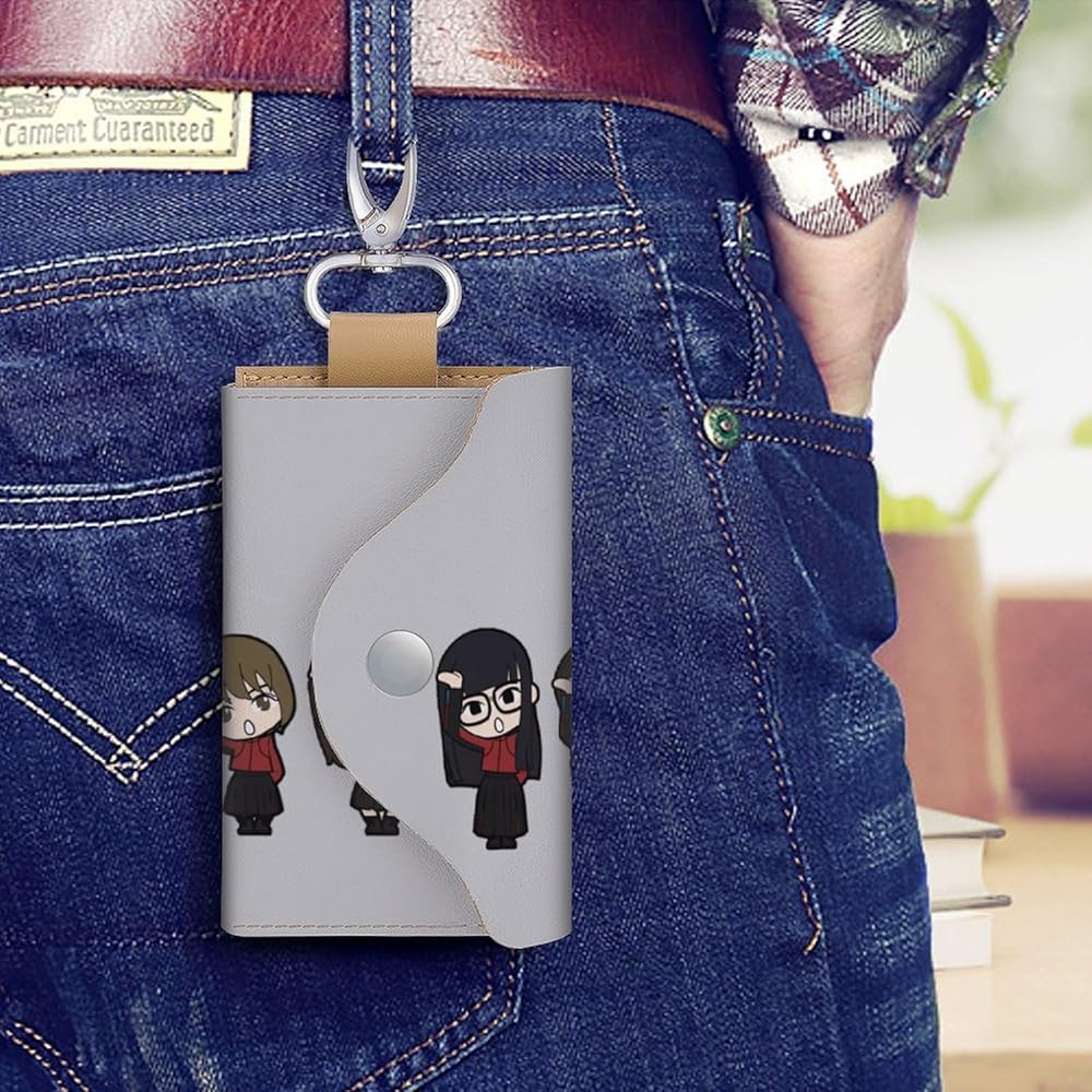 Amazon.co.jp: [Auzxnewot] Bish ビッシュ キーケース 両面 PU レザー