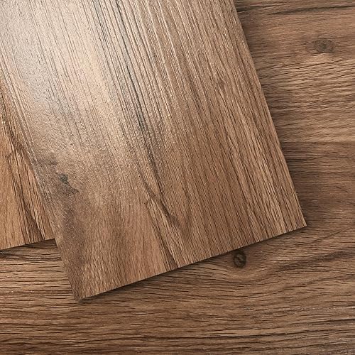 Peel and stick vinyl plank flooring