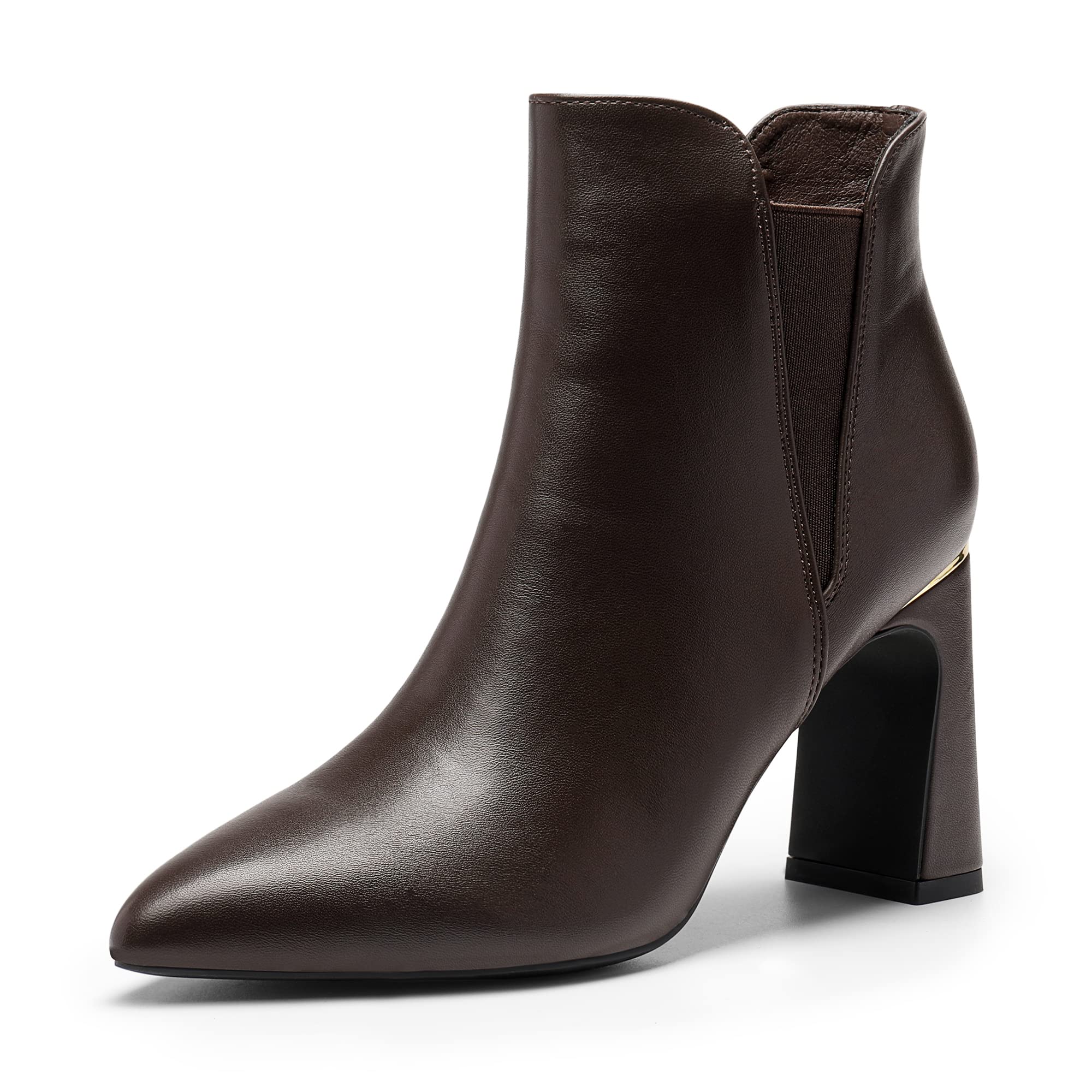 Buy DREAM PAIRS Women's Ankle Boots Ladies Elegant Classic Block Heeled