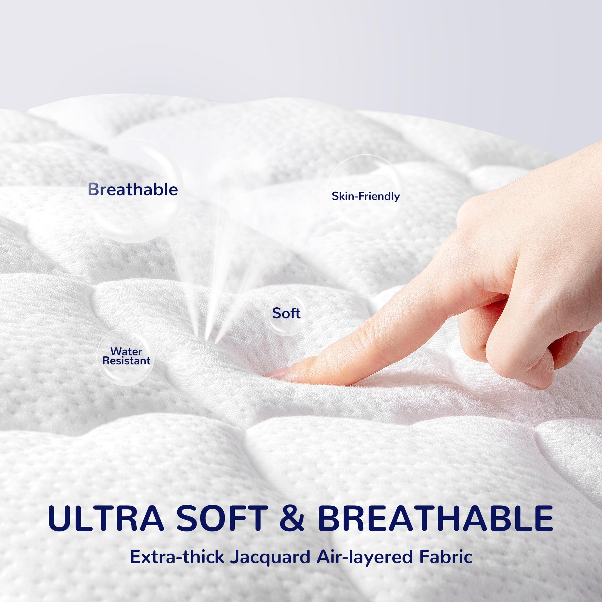 Crib Mattress Protector Bassinet Mattress Protector SLEEP ZONE