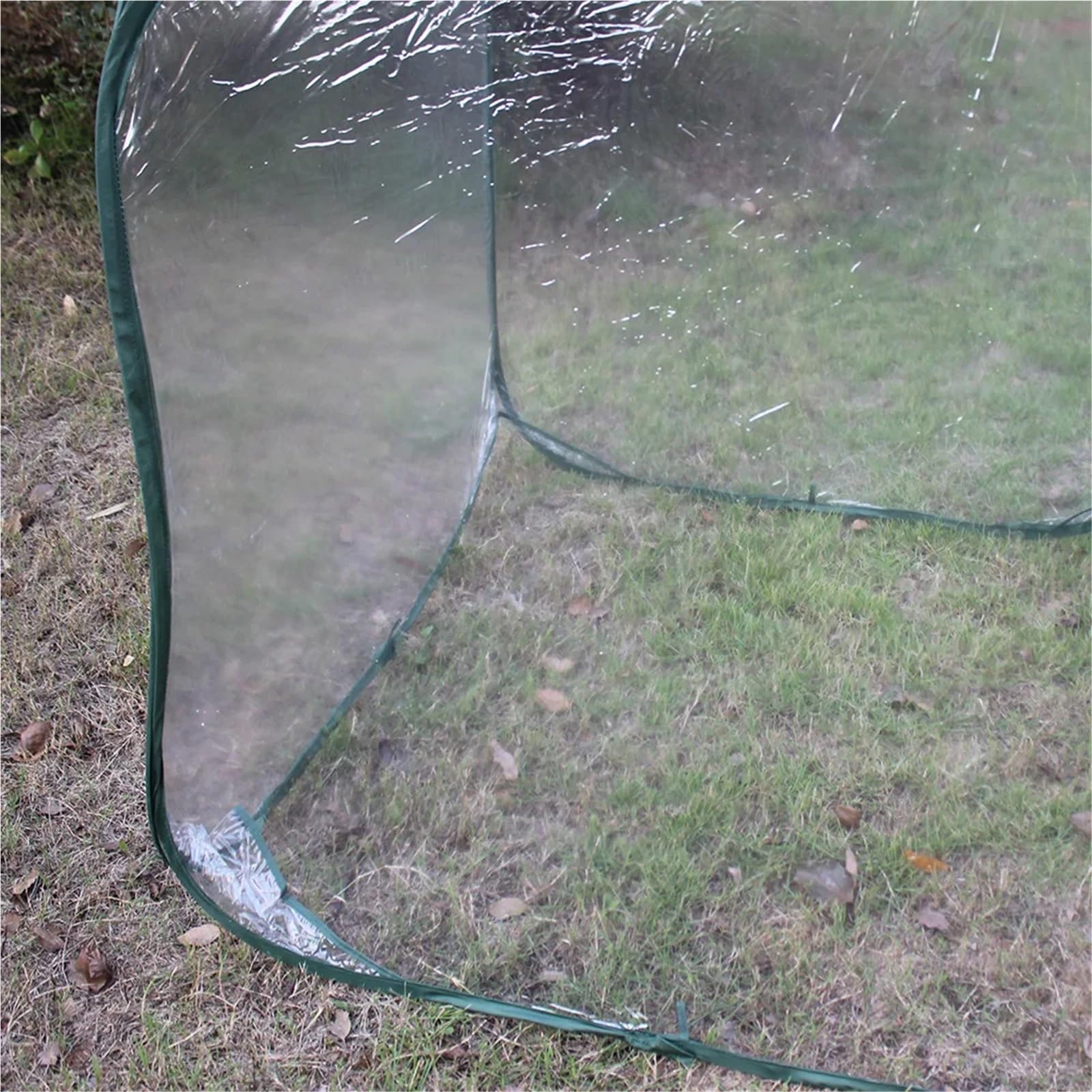 GewäChshaus Treibhaus Tomatenhaus 98X98X98cm PVC Faltbare Gewächshaus Wintergarten Mini Gewächshaus Garten Abdeckung