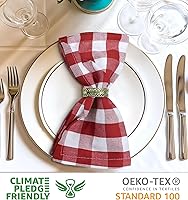 Vista 3 de Urban Villa - Servilletas de tela a cuadros