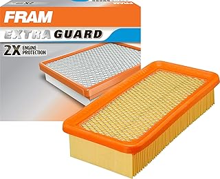FRAM Extra Guard CA10088 Replacement Engine Air Filter for Select 2006-2011 Hyundai Accent and 2006-2011 Kia Rio (1.6L) Models, Provides Up to 12 Months or 12,000 Miles Filter Protection