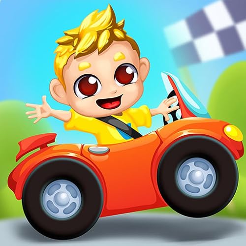 Vlad and Niki Cars Games for baby toddlers kids boys girls 1,2,3,4,5,6,7,8,9,10,11,12 years old Racing moto bike y monster truck learning puzzle Run superheroes fun app that dont need wifi or internet