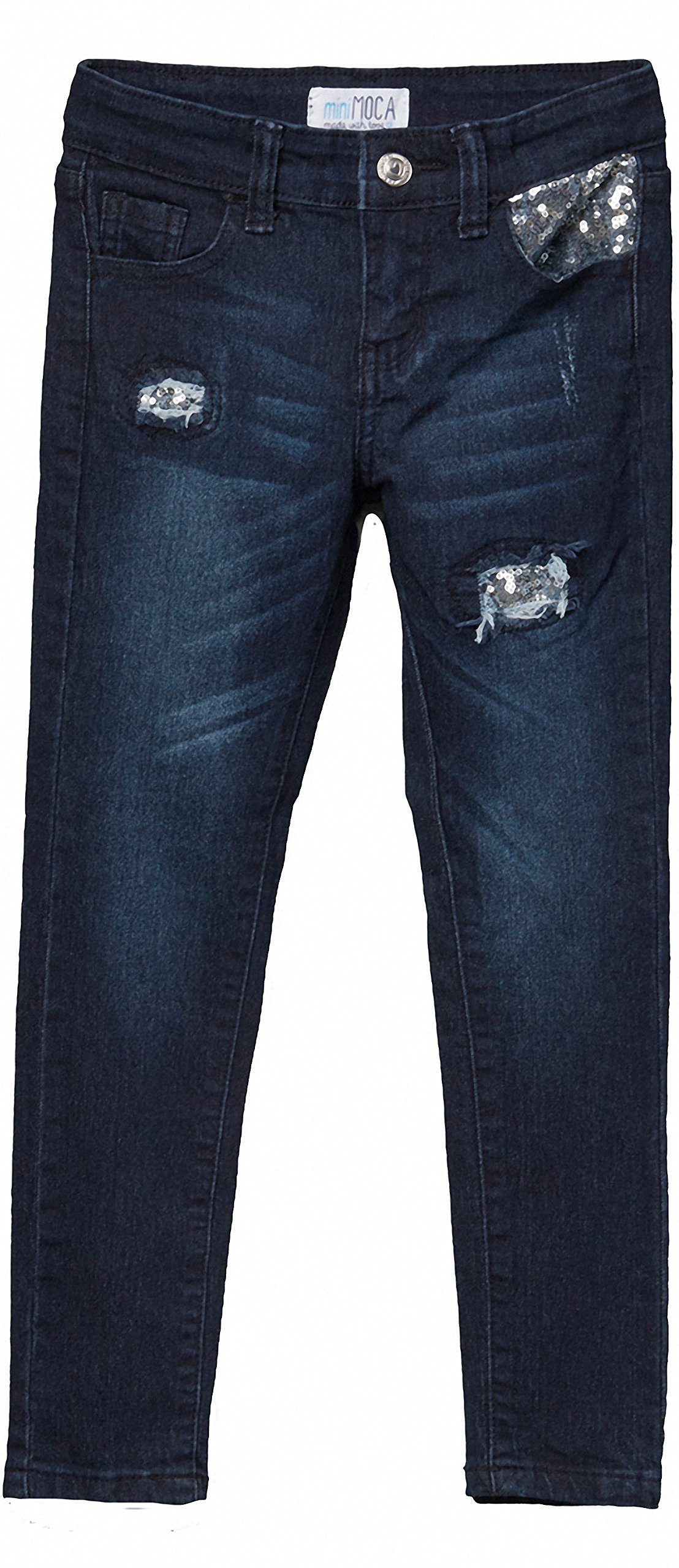 ToBeInStyle Girl’s Denim Easy Styling Classic Timeless Everyday Jeans Zip-Up Closure