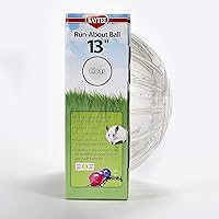 Vista 7 de Kaytee Mega run- alrededor de 13" Pelo para ejercicio, transparente