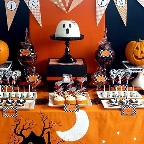 Miniatura 5 de 1 pieza de decoración de pastel Little Boo con purpurina Baby Boo Ghost Halloween Cake Pick Spooky Baby Shower Cake Decoración para Halloween