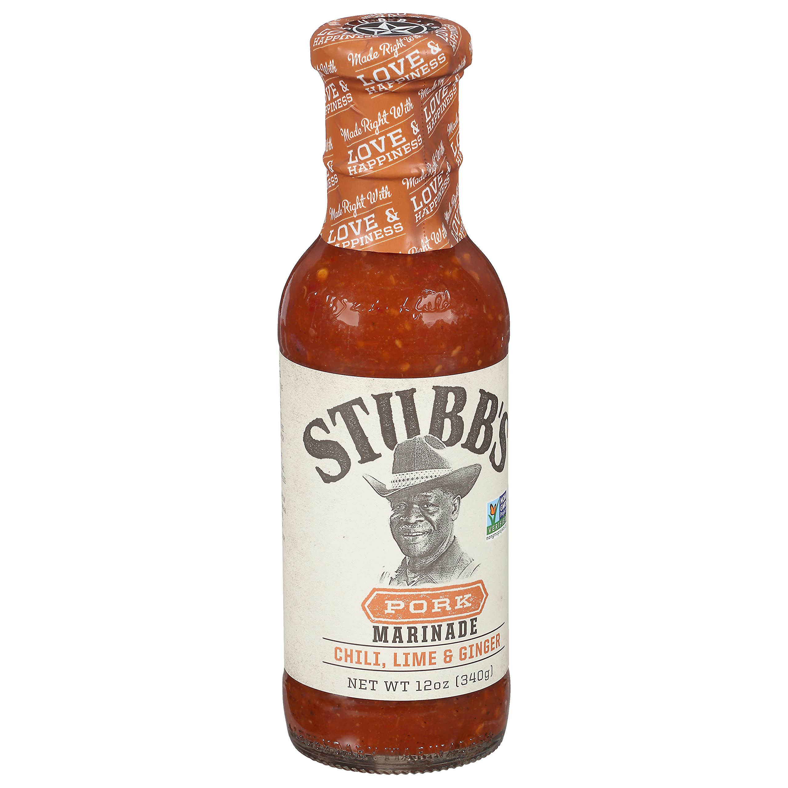 Stubb's Chiles, Lime & Ginger Pork Marinade, 12 oz