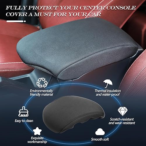 Miniatura 2 de TongSheng Funda de consola central de alta calidad compatible con Toyota Hilux 2015 2016 2017 2018 2019 2020 2021 Protector de cojín para
