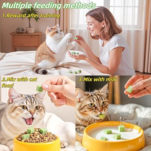 Miniatura 5 de Juguetes para gatos, paquete de 15 juguetes de hierba gatera Silvervine Chew Stick, limpieza de dientes de gatito Matatabi Mint Snack Dental Molar