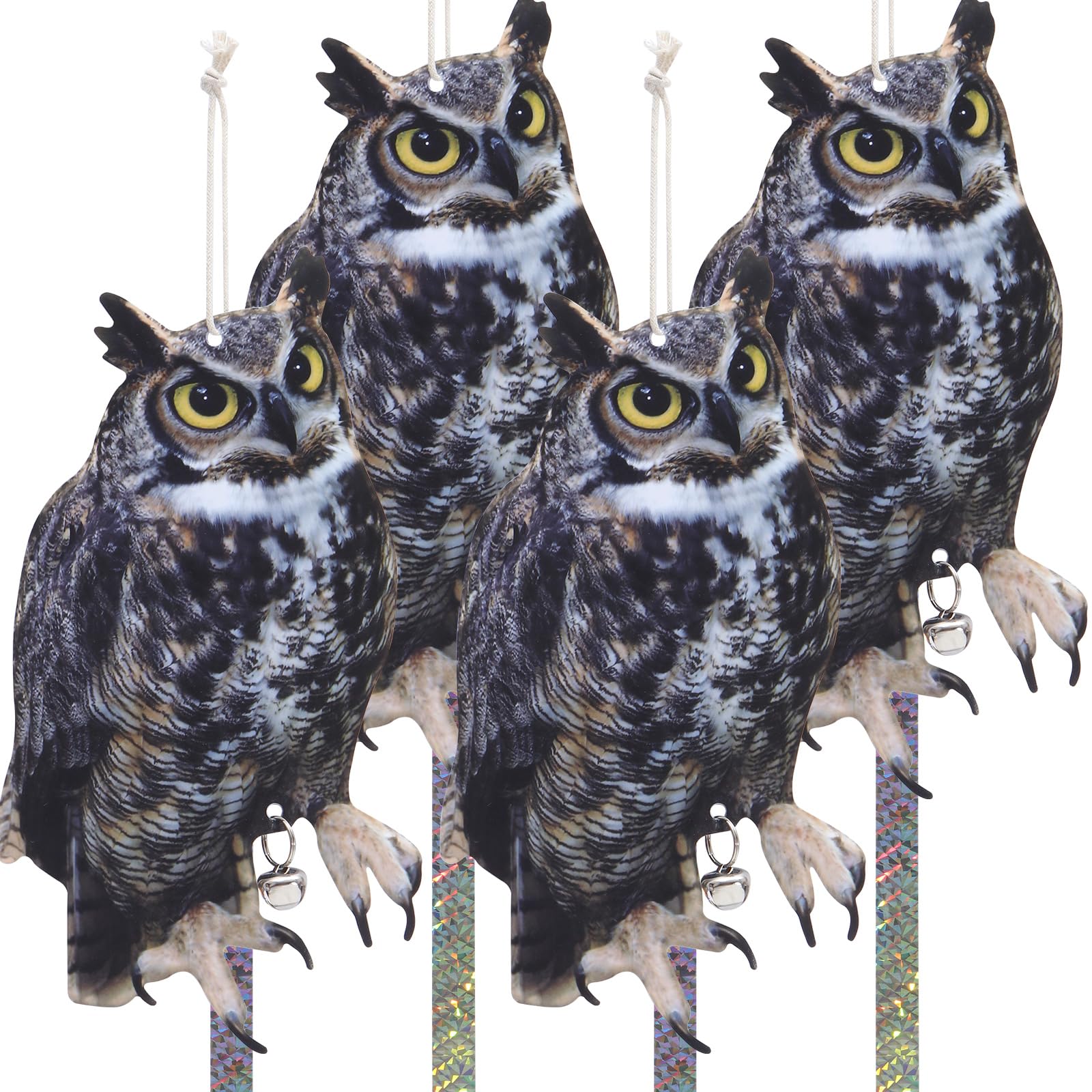 Our Take on Bird Scarers for Protecting Fruit Crops: Effective Solutions for Farmers - PlantNative.org OffiCreative Owl Scarers