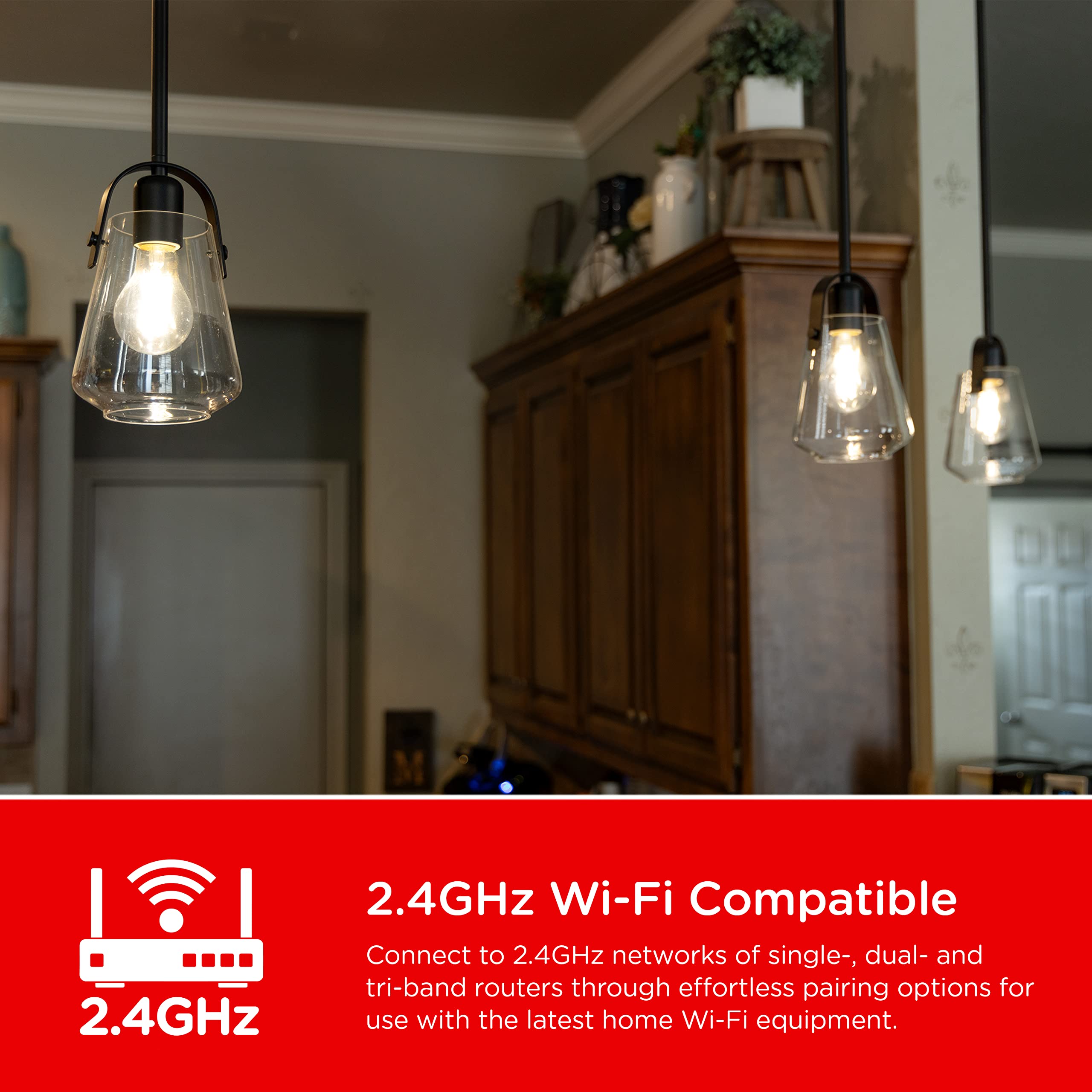 Snapklik.com : Wi-Fi LED Smart Light Bulb, A19, 60W Equivalent ...