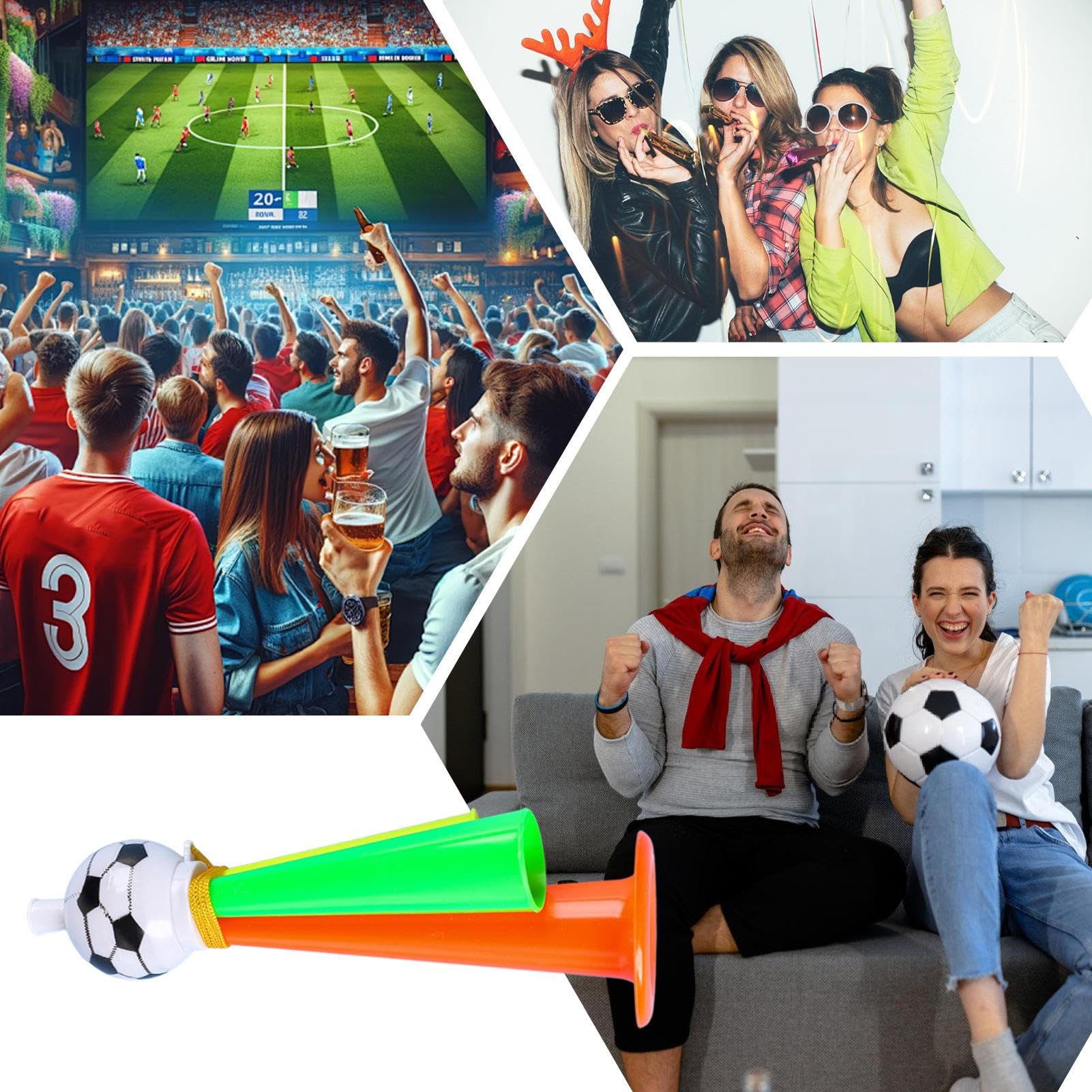 Tromba a fiato da stadio,Dispositivi rumorosi portatili ad alto volume,a fiato | Ideale per partite, competizioni, celebrazioni, feste, lauree, sfilate, gite in barca e escursioni