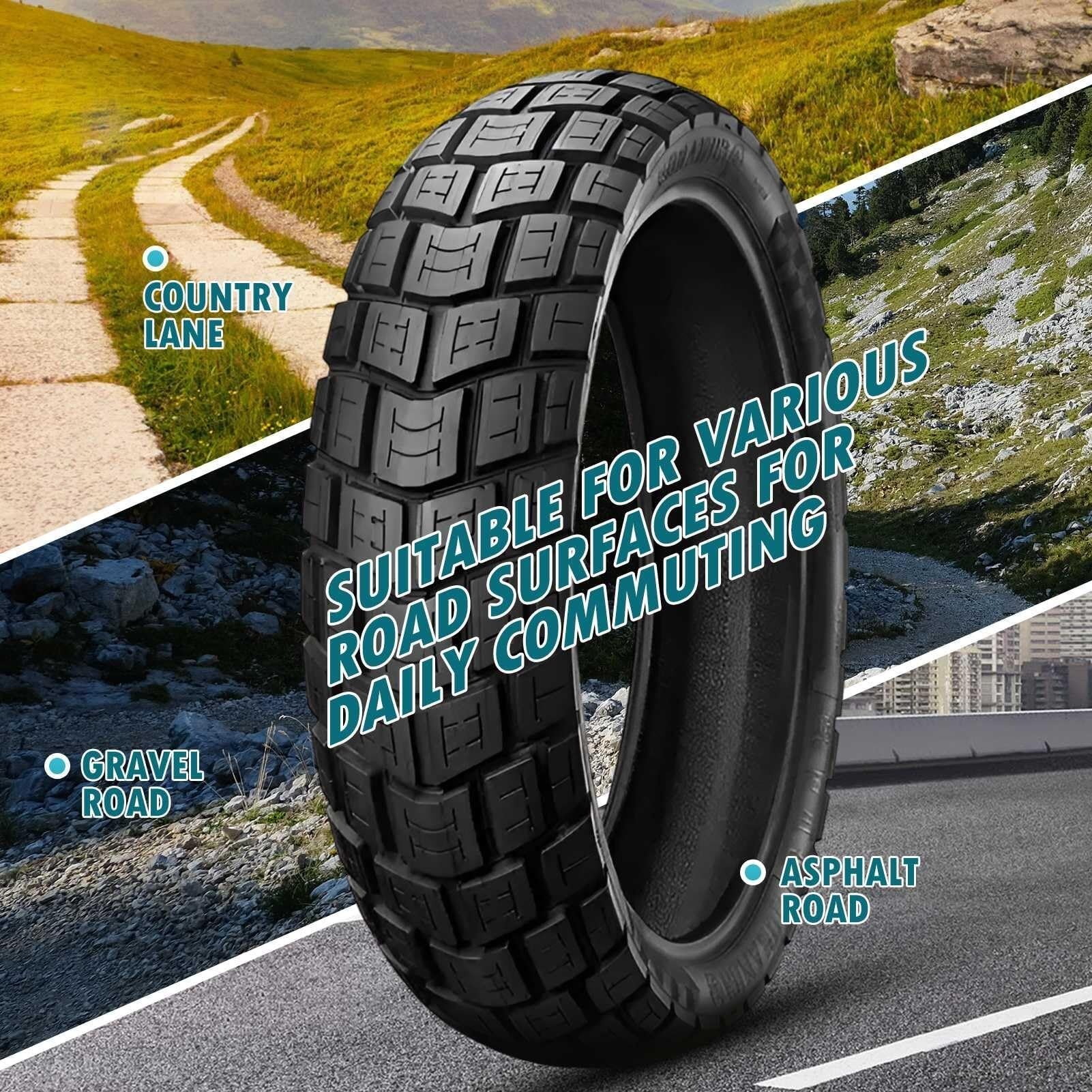 2PC 110/70-17 140/70-17 Opony Motocyklowe Tubeless Terenowe 110/70/17 140/70/17 Bieżnik Wszystkie Nawierzchnie 110 70 17 140 70 17 54S 72S