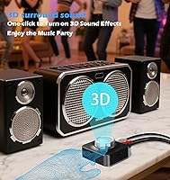 Vista 4 de KAIY Receptor Bluetooth para estéreo doméstico, adaptador Bluetooth a RCA para receptor antiguo con envolvente 3D, adaptador de audio de baja