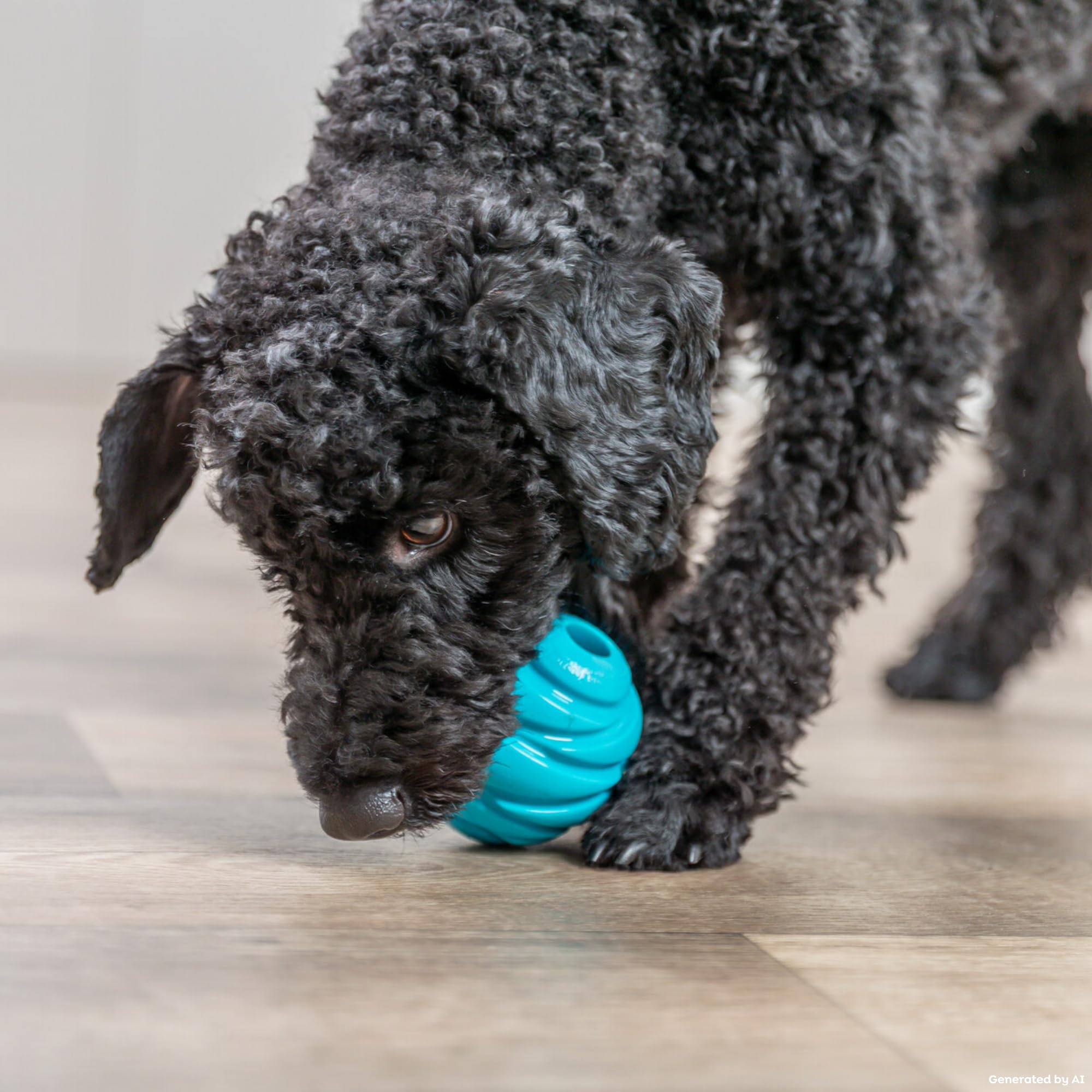 TRIXIE Super Strong Ball Jouet à mâcher TPR pour Chien – Pétrole – ø 7,5 cm | Pétrole – Particulièrement robuste et résistant – Idéal pour chiens mordeurs, stimule l'activité – Pour chiens