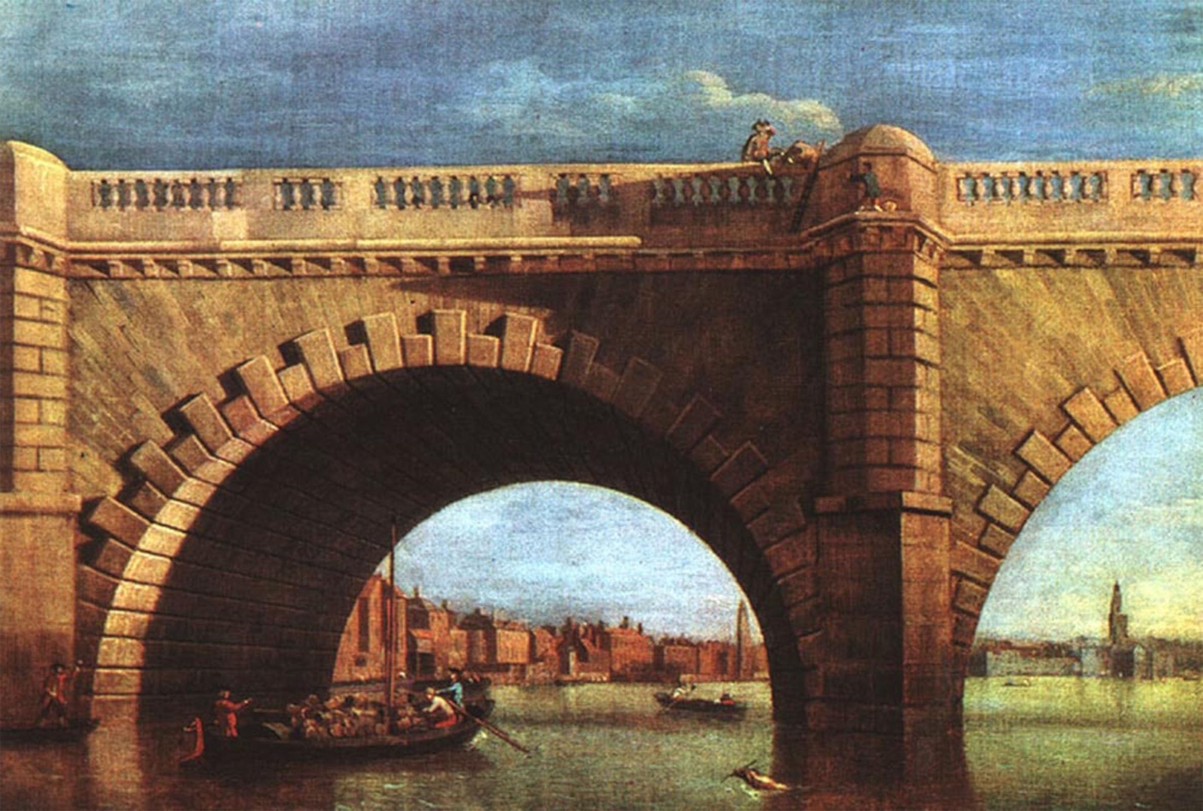 ARTXLXXBN Famous Painting Art Wall Decor Abstract Art Picture Part of Old Westminster Bridge Samuel Animal Pictures for Home Decor 60x90cm
