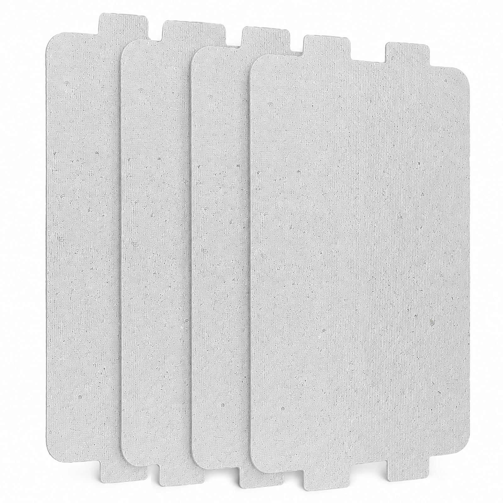 Stop Sparks and Odour Microwave Waveguide Cover 116x64mm Pre-Cut Size, 4 Pack Premium Heat Resistant Mica Sheets, Universal Wave Guard Repair Plates for Kitchen Oven Maintenance (0.3mm)
