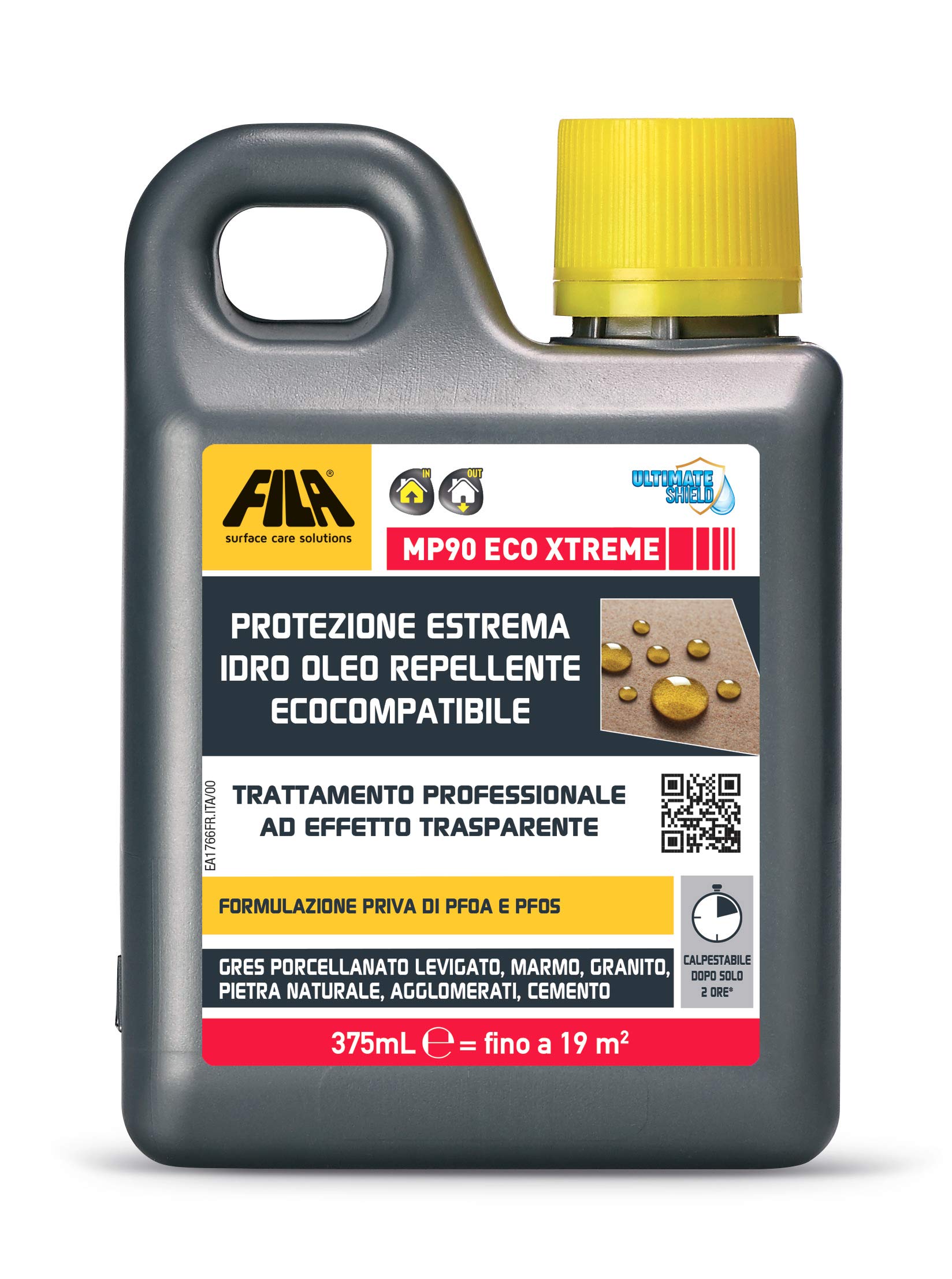 MP90 ECO XTREME, Protezione Estrema Idro Oleo Repellente Ecocompatibile, 375ml & CLEAN&SHINE, Detergente Spray Multisuperficie per la Casa, 750 ml