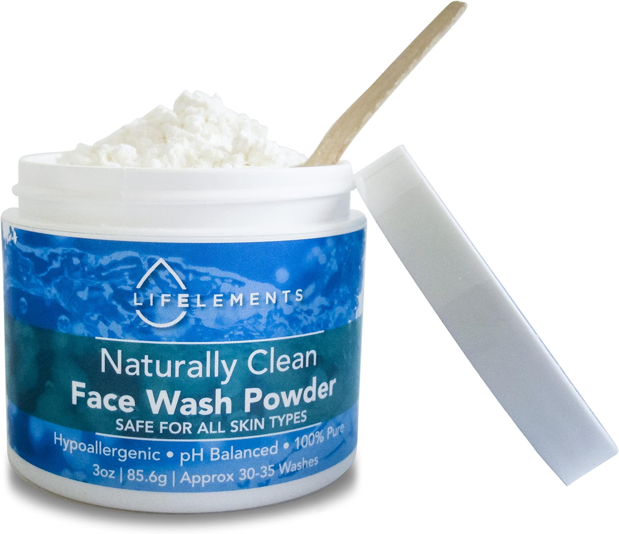 Life Elements Naturally Clean Face Wash Powder