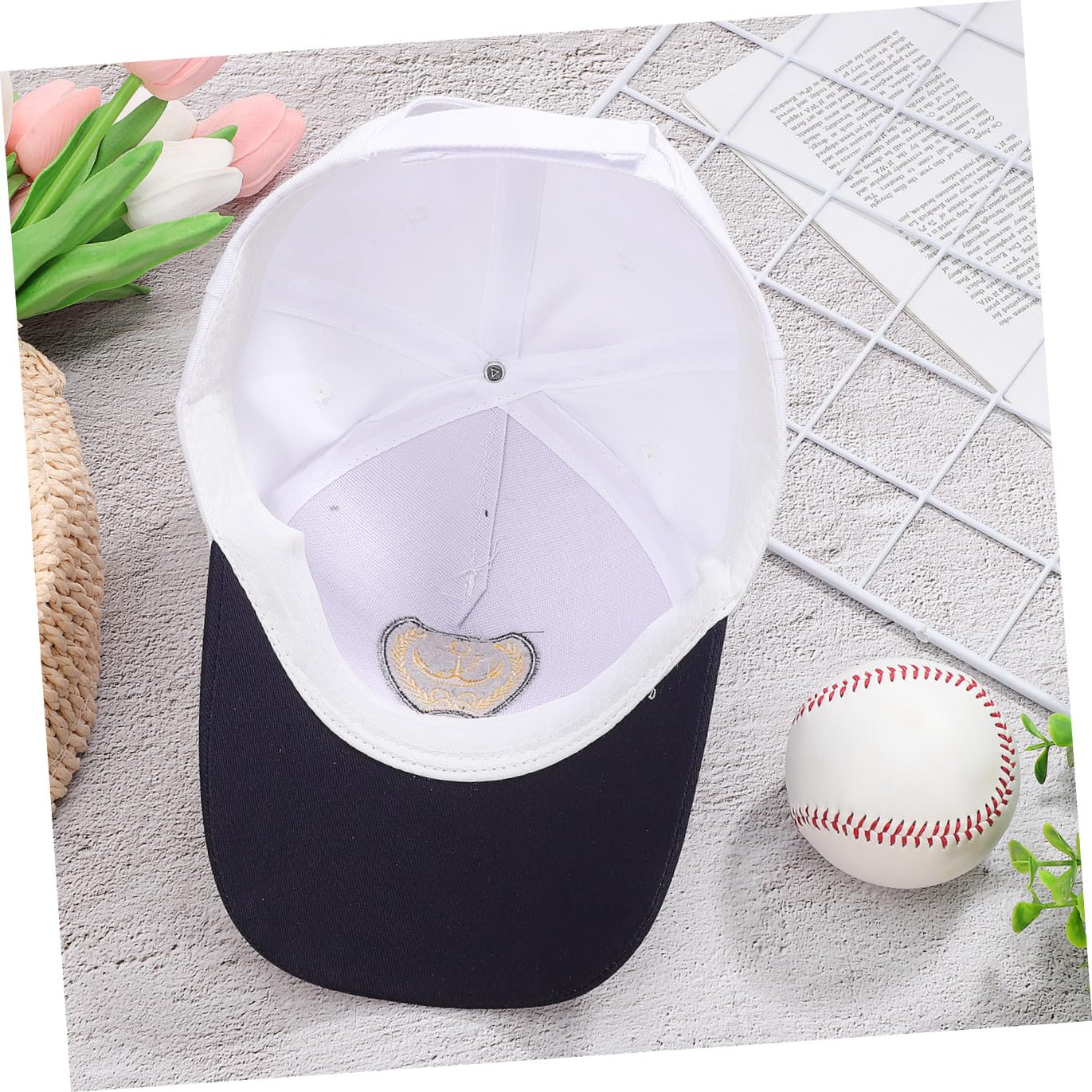 Hohopeti Cappello da Baseball Vintage Unisex in Cotone Traspirante e Compatto Stile Marinaio per Vacanze Estive e attività Sportive All'aperto
