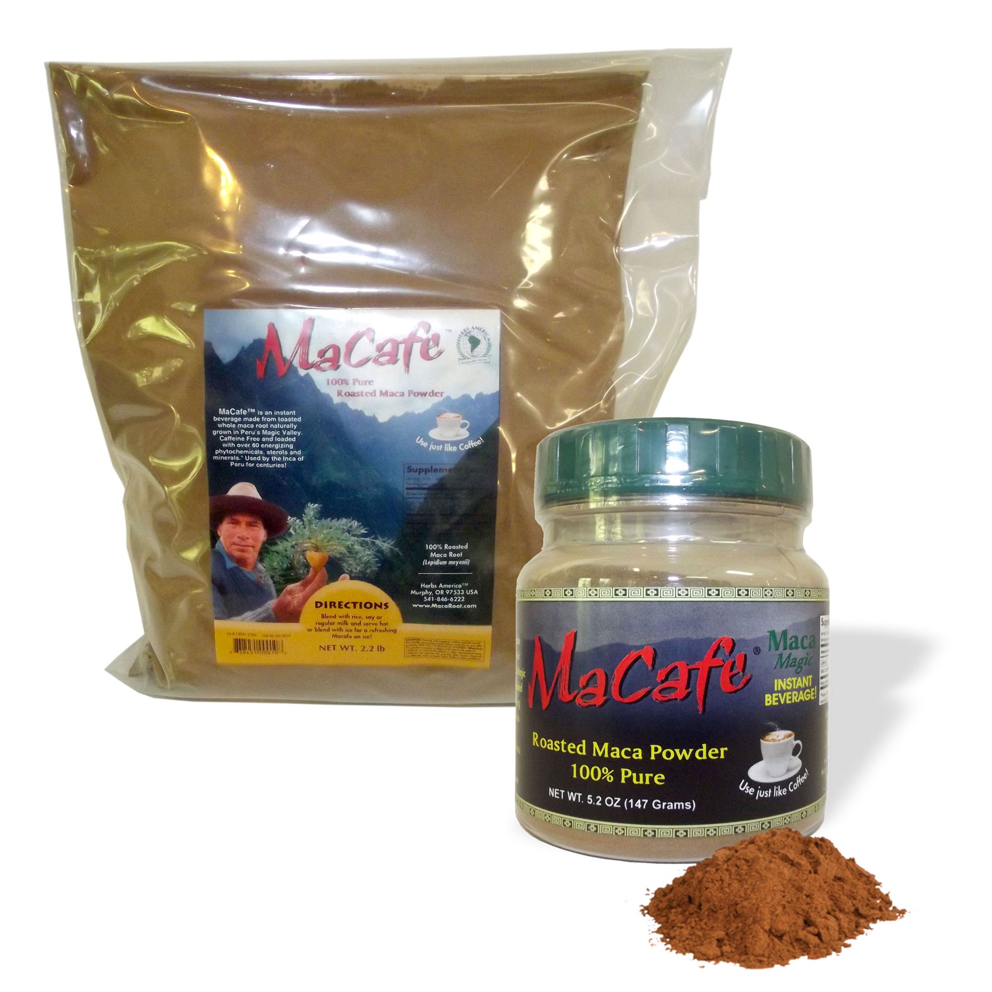 Buy Maca Magic Coffee Substitute Bundle, MaCafe Roasted Maca powder