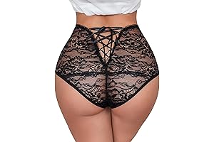 Lace Panties High Waist Underwear for Women: Experience Invisible Comfort