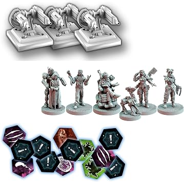 Rebel Studio Nemesis Aftermath Board Game - Epilogue Mode Play, 5 New Characters, Added Traits & Shuttle Board, Cooperative Strategy Game for Adults, Ages 14+, 1-5 Players, 45-60 Min Playtime