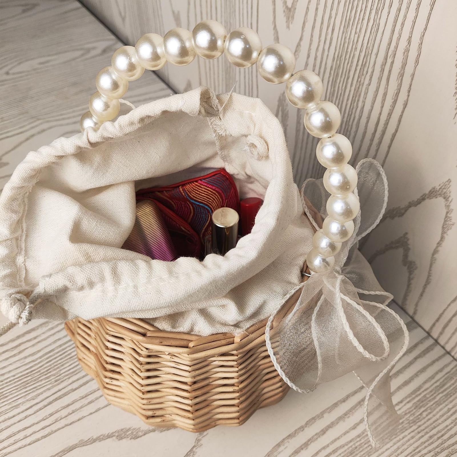 Cestino Da Picnic In Vimini Per 4 Persone - Con Scomparto Frigo, Coperta E Posate, Ideale Per Escursioni