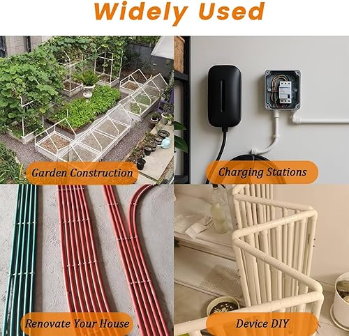 Miniatura 7 de Abrazaderas de tubo de PVC en forma de U de 50mm1.97" (gris), soporte de suspensión de manguera, alta resistencia para fontanería en el hogar,