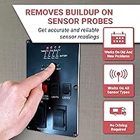 Vista 4 de Unique Restore-It - Líquido limpiador de sensor para RV Limpia y restaura las sondas de sensor que dan lecturas erróneas eliminando los residuos