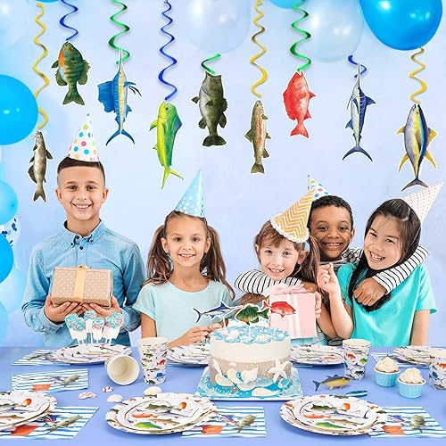 Miniatura 70 de Remolino colgante para fiesta de dinosaurios para niñas, 20 piezas, decoraciones de fiesta de cumpleaños de dinosaurios para niños, baby shower