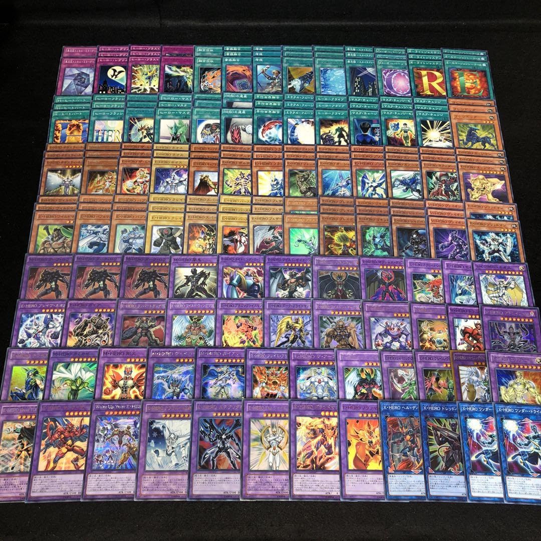 E・HERO デッキパーツ　まとめ売り681枚　レア多数 E・HERO デッキパーツ まとめ売り681枚 レア多数 E・HERO デッキパーツ