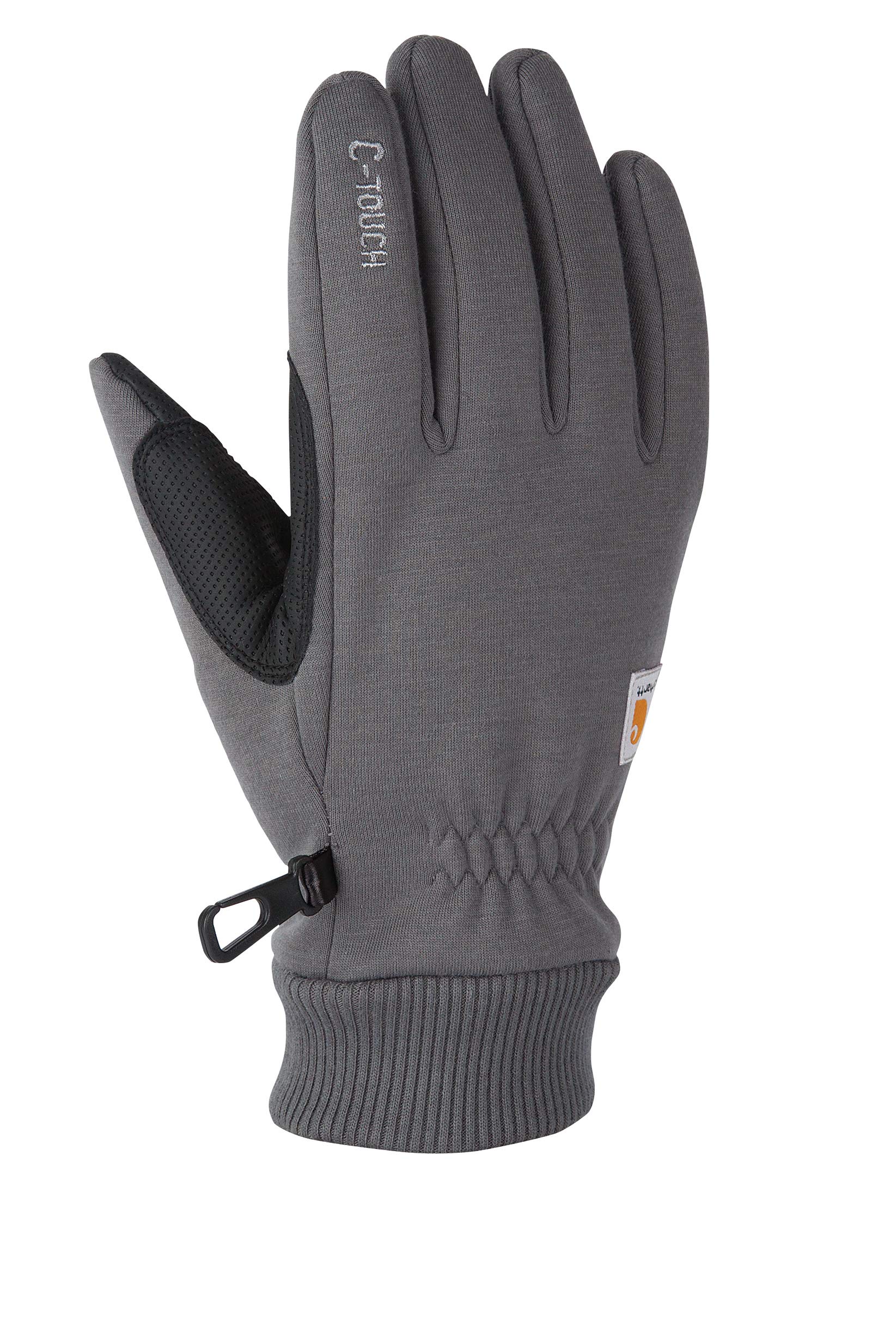 Carhartt Men's C-Touch Cold Weather Gloves, Gray, Large, Carbon Heather
